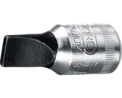 GEDORE Dopsleutel-schroevendraaier 1/4" T.b.v. Zaagsnede Schroeven IS 20 4,0x0,8