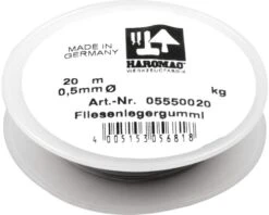 HAROMAC Tegelleggersnoer Rubber 20 M
