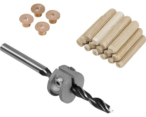 WOLFCRAFT Houten Deuvelset Ø 10 Mm, 25-delig 3 WOLFCRAFT Houten Deuvelset Ø 10 Mm, 25-delig