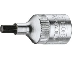 GEDORE Dopsleutel-schroevendraaier 1/4" T.b.v. Binnenzeskant Schroeven IN 20 2