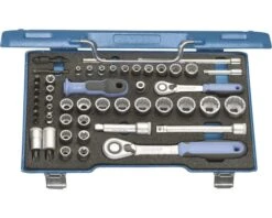 GEDORE Dopsleutelset D 30 TX20 U-20 3/8" + 1/4", 50-delig