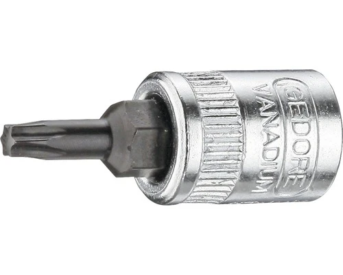 GEDORE Dopsleutel-schroevendraaier 1/4" T.b.v. Inwendige Torx Schroeven ITX 20 T8 3 GEDORE Dopsleutel-schroevendraaier 1/4" T.b.v. Inwendige Torx Schroeven ITX 20 T8