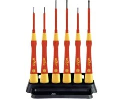 WIHA Fijnschroevendraaierset PicoFinish VDE, 6-delig