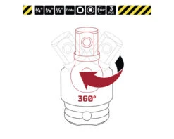 WGB Krachtdoppenset 1/4"+3/8"+1/2", 3-delig -Rubi Shop DV 8 10391547 02 4c DE 20210318121753