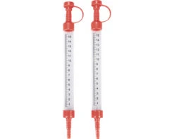 MAURERLOB Cilinder Voor Slangwaterpas, 2 Stuks