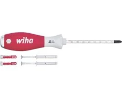 WIHA Plugschroevendraaierset SoftFinish PH Met Pluggen, 5-delig