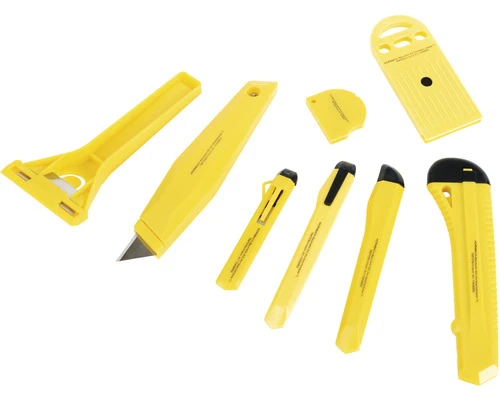 Messenset Universeel Geel, 8-delig 4 Messenset Universeel Geel, 8-delig - Afbeelding 2