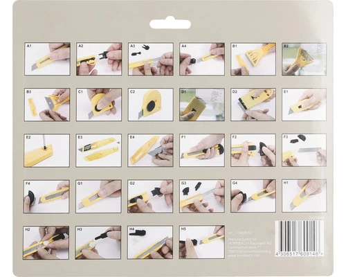 Messenset Universeel Geel, 8-delig 6 Messenset Universeel Geel, 8-delig - Afbeelding 4