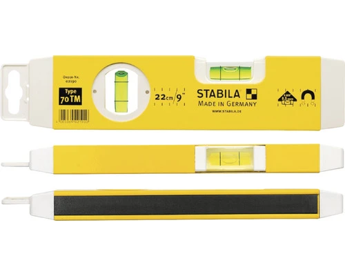 STABILA Waterpas 70 TM, 22 Cm 4 STABILA Waterpas 70 TM, 22 Cm - Afbeelding 2