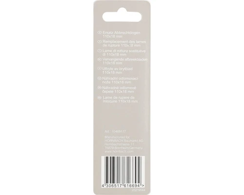 Reserve Afbreekbladen 110x18 Mm, 5 Stuks 8 Reserve Afbreekbladen 110x18 Mm, 5 Stuks - Afbeelding 6