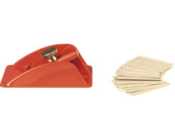 CONNEX Mini Schaaf 43 Mm Rood (incl. 10 Reservemessen)