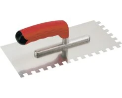 KAUFMANN Plakspaan RVS Getand 8 X 8 Mm Met Softgrip