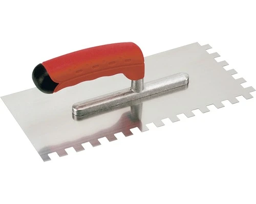 KAUFMANN Plakspaan RVS Getand 8 X 8 Mm Met Softgrip 3 KAUFMANN Plakspaan RVS Getand 8 X 8 Mm Met Softgrip