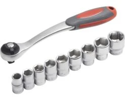 Dopsleutelset 3/8", 11-delig