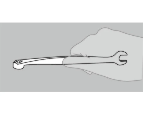 WGB Ringsteeksleutel Hot!Force 8 Mm 4 WGB Ringsteeksleutel Hot!Force 8 Mm - Afbeelding 2