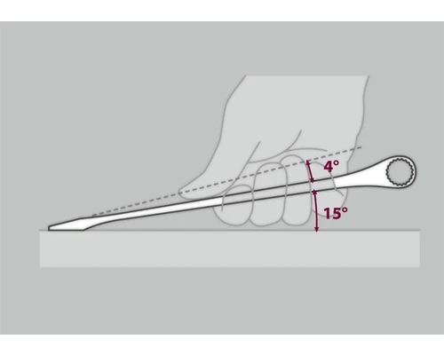WGB Ringsteeksleutel Hot!Force 8 Mm 6 WGB Ringsteeksleutel Hot!Force 8 Mm - Afbeelding 4