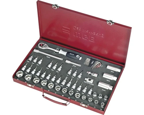 WGB Dopsleutelset 3/8", 55-delig 3 WGB Dopsleutelset 3/8", 55-delig