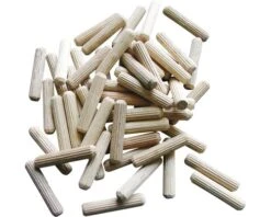 Houten Deuvels 8x40 Mm, 40 Stuks