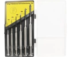 Horlogemakersschroevendraaiers Set 6-delig