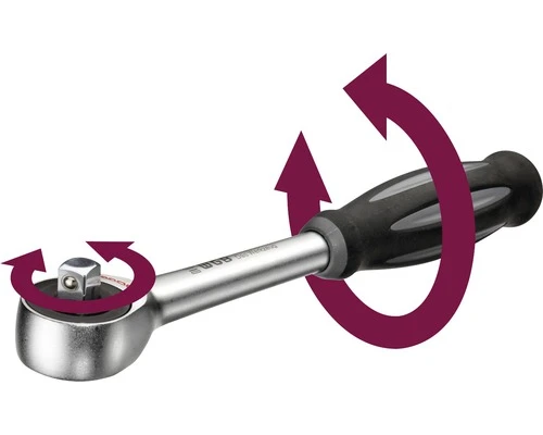 WGB Ratelsleutel Rotary 1/2" 3 WGB Ratelsleutel Rotary 1/2"