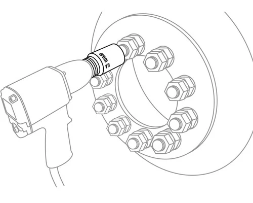 WGB Krachtdop Zeskant 1/2" 17 Mm DIN 3129 4 WGB Krachtdop Zeskant 1/2" 17 Mm DIN 3129 - Afbeelding 2