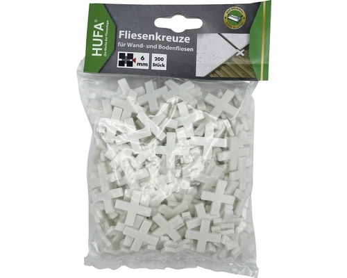 HUFA Voegkruisjes Wit 6 Mm 200 Stuks 4 HUFA Voegkruisjes Wit 6 Mm 200 Stuks - Afbeelding 2