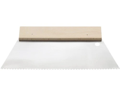 HUFA Lijmspatel 2x3 Getand Staal, 250 Mm 3 HUFA Lijmspatel 2x3 Getand Staal, 250 Mm